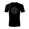 Pánske tričko SKULL PLATA O PLOMO Grey - Čierna - M Pánske tričko SKULL PLATA O PLOMO Grey - Čierna - M