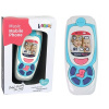 Detský Edukačný Mobilný Telefón Melódie Modrý LEAN TOYS Detský Edukačný Mobilný Telefón Melódie Modrý LEAN TOYS