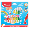 Fixky Maped ColorPeps JUMBO 12 farieb Fixky Maped ColorPeps JUMBO 12 farieb