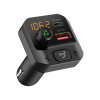 Bluetooth/MP3/FM modulátor bezdrôtový s SD portom do CL s 3D stereo, USB-C / USB QC3.0 Bluetooth/MP3/FM modulátor bezdrôtový s SD portom do CL s 3D stereo, USB-C / USB QC3.0
