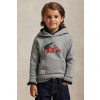 Detská bavlnená mikina Polo Ralph Lauren 322981325001 sivá 117-123 Detská bavlnená mikina Polo Ralph Lauren 322981325001 sivá 117-123