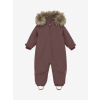 Detský zimný overal s kožušinou EnFant - ROSE TAUPE Detský zimný overal s kožušinou EnFant - ROSE TAUPE
