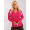 Factory Dámsky pulover HANNA Farba: Ružová, Veľkosť molet: XL/XXL Factory Dámsky pulover HANNA Farba: Ružová, Veľkosť molet: XL/XXL