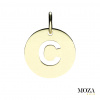 MOZA gold Písmeno C MG3532 MOZA gold Písmeno C MG3532