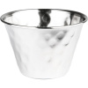 STALGAST Mini miska na dip z kladivkové nerezové oceli 0,12 l | STALGAST, 546045 STALGAST Mini miska na dip z kladivkové nerezové oceli 0,12 l | STALGAST, 546045
