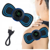 Masážny Prístroj mini EMS modrý, 8 režimov, USB Masážny Prístroj mini EMS modrý, 8 režimov, USB