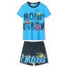 Chlapčenské pyžamo - KUGO WT7315, tyrkysová Farba: Tyrkysová, Veľkosť: 134 Chlapčenské pyžamo - KUGO WT7315, tyrkysová Farba: Tyrkysová, Veľkosť: 134