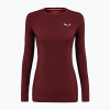 Dámske termo tričko longsleeve Salewa Cristallo Warm AMR Syrah Dámske termo tričko longsleeve Salewa Cristallo Warm AMR Syrah