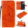 Peňaženkové 3D puzdro na Motorola Moto G8 Power Lite - Oranžový Peňaženkové 3D puzdro na Motorola Moto G8 Power Lite - Oranžový
