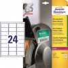 Etikety Avery 63,5x33,9 mm, ultra odolné biele Etikety Avery 63,5x33,9 mm, ultra odolné biele