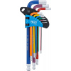 BGS Technic sada imbusových kľúčov extra dlhé s guľovou hlavou 1,5 – 10 mm (9 ks) BGS Technic sada imbusových kľúčov extra dlhé s guľovou hlavou 1,5 – 10 mm (9 ks)