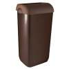 MARPLAST MARPLAST, COLORED nástenný odpadkový kôš s vekom 23l, ABS, hnedá, A74201MA-2 MARPLAST MARPLAST, COLORED nástenný odpadkový kôš s vekom 23l, ABS, hnedá, A74201MA-2