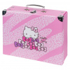 BAAGL Skladací školský kufrík Hello Kitty Sweet Leopard s kovaním BAAGL Skladací školský kufrík Hello Kitty Sweet Leopard s kovaním