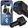 FM TRANSMITER DO AUTA BLUETOOTH RÝCHLA NABÍJAČKA MP3 SD 2 x USB + USB C FM TRANSMITER DO AUTA BLUETOOTH RÝCHLA NABÍJAČKA MP3 SD 2 x USB + USB C