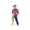 Pánsky kostým Farebný hororový klaun L