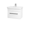 Dreja Umývadlová skrinka SOLO SZZ 60 - N01 Biela lesk / Úchytka T06 / M01 Biela mat Dreja Umývadlová skrinka SOLO SZZ 60 - N01 Biela lesk / Úchytka T06 / M01 Biela mat