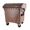 MEVA-TEC Plastový kontejner 1100 l.- hnědý MEVA-TEC Plastový kontejner 1100 l.- hnědý