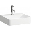 Laufen Val umývadlo 45x42 cm obdĺžnik klasické umývadlo-pultové umývadlo biela lesklá H8162800001041 Laufen Val umývadlo 45x42 cm obdĺžnik klasické umývadlo-pultové umývadlo biela lesklá H8162800001041