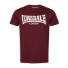 Lonsdale Men's t-shirt regular fit tmavočervená M Lonsdale 4255581576222 Lonsdale Men's t-shirt regular fit tmavočervená M Lonsdale 4255581576222