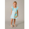 Dievčenské šaty Mayoral 3943.6M.Mini.PPY2 modrá 92 Dievčenské šaty Mayoral 3943.6M.Mini.PPY2 modrá 92