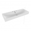 Kaldewei Silenio - Umývadlo na stenu 1200x460 mm, pre trojotvorovú batériu, s prepadom, Perl-Effekt, alpská biela 904506033001 Kaldewei Silenio - Umývadlo na stenu 1200x460 mm, pre trojotvorovú batériu, s prepadom, Perl-Effekt, alpská biela 904506033001