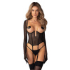 Dámské sexy rukavičky Euphori černé - Obsessive S/M/L Dámské sexy rukavičky Euphori černé - Obsessive S/M/L
