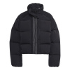 adidas Women's Down Long Sleeve Oversized Fit Short Puffer Jacket Black 6 (XXS) adidas Women's Down Long Sleeve Oversized Fit Short Puffer Jacket Black 6 (XXS)