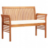 Lavica s operadlom, drevo 120 x 60 cm Lavica s operadlom, drevo 120 x 60 cm