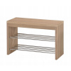 Skrinka na topánky so sedadlom Halmar 80 x 50 x 30 cm, dub sonoma Skrinka na topánky so sedadlom Halmar 80 x 50 x 30 cm, dub sonoma
