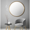 GieraDesign Zrkadlo Scandi Gold Rozmer: Ø 120 cm GieraDesign Zrkadlo Scandi Gold Rozmer: Ø 120 cm