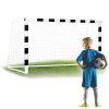 Neo-Sport Futbalová bránka 300 x 160 x 90 cm NS-460 čiernobiela Neo-Sport Futbalová bránka 300 x 160 x 90 cm NS-460 čiernobiela