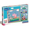 Puzzle 3x48 Peppa Pig - autor neuvedený Puzzle 3x48 Peppa Pig - autor neuvedený