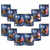 Brit by Nature karma mokra dla psa mokré krmivo pre psov mix príchutí 12 x 800g Adult bez obilnín Brit by Nature karma mokra dla psa mokré krmivo pre psov mix príchutí 12 x 800g Adult bez obilnín
