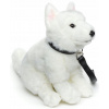 Psík Biely Švajčiarsky ovčiak s vodítkom - 26 cm Psík Biely Švajčiarsky ovčiak s vodítkom - 26 cm