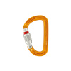 Petzl Sm´D Screw Lock karabina s pojistkou zámku yellow