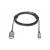 Kábel Digitus DA-70821 HDMI - USB typu C 1,8 m (Kábel Digitus DA-70821 HDMI - USB typu C 1,8 m) Kábel Digitus DA-70821 HDMI - USB typu C 1,8 m (Kábel Digitus DA-70821 HDMI - USB typu C 1,8 m)