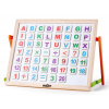 Woody magnetická tabulka s ABC na stůl Woody magnetická tabulka s ABC na stůl