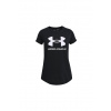 UNDER ARMOUR Dievčenské tričko UA Y Live Sportstyle Graphic SS 1361182 001 čierne Farba: Čierna, Veľkosť: YLG/G