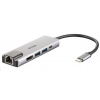 Rozbočovač D-Link DUB-M520 5 v 1 USB-C s rozhraním HDMI/Ethernet a funkciou Power Delivery DUB-M520 Rozbočovač D-Link DUB-M520 5 v 1 USB-C s rozhraním HDMI/Ethernet a funkciou Power Delivery DUB-M520