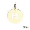 MOZA gold Písmeno H MG3532 MOZA gold Písmeno H MG3532
