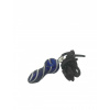 Sklenená Šlukovka Fajka Spiral Prívesok Mini Blue Sklenená Šlukovka Fajka Spiral Prívesok Mini Blue