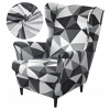 Poťah na kreslo Domidekor, viacfarebný Poťah na kreslo Domidekor, viacfarebný