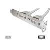 Digitus záslepka slotu s 2 USB porty + kabel 2x5pin 0,25m AK-300301-002-E Digitus záslepka slotu s 2 USB porty + kabel 2x5pin 0,25m AK-300301-002-E