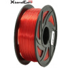 XtendLAN PLA filament 1,75mm transparentný oranžový 1kg XtendLAN PLA filament 1,75mm transparentný oranžový 1kg
