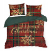 Posteľná Bielizeň vianočná 220x200 z bavlny ranforce Eurofirany Posteľná Bielizeň vianočná 220x200 z bavlny ranforce Eurofirany