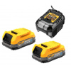 Sada štartovacia XR PowerStack 18V 2x1,7Ah +nabíjačka DEWALT Sada štartovacia XR PowerStack 18V 2x1,7Ah +nabíjačka DEWALT
