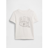 GAP Baby tričko s logom Biela 18-24M Biela Biela GAP Baby tričko s logom Biela 18-24M Biela Biela