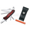 Victorinox Set- Forester One Hand, čierne puzdro, brúsny kameň Victorinox Set- Forester One Hand, čierne puzdro, brúsny kameň
