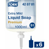 TORK Extra Mild 420701 tekuté mýdlo 1 l 6 ks TORK Extra Mild 420701 tekuté mýdlo 1 l 6 ks