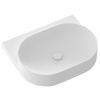 Ravak Yard umývadlo 60.5x50 cm polokrúhly klasické umývadlo-umývadlo na nábytok biela XJX0E060000 Ravak Yard umývadlo 60.5x50 cm polokrúhly klasické umývadlo-umývadlo na nábytok biela XJX0E060000